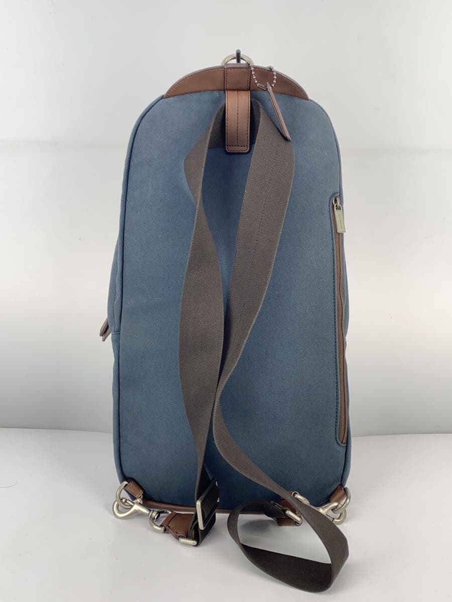 COACH Backpack Canvas NVY Solid F70930 3