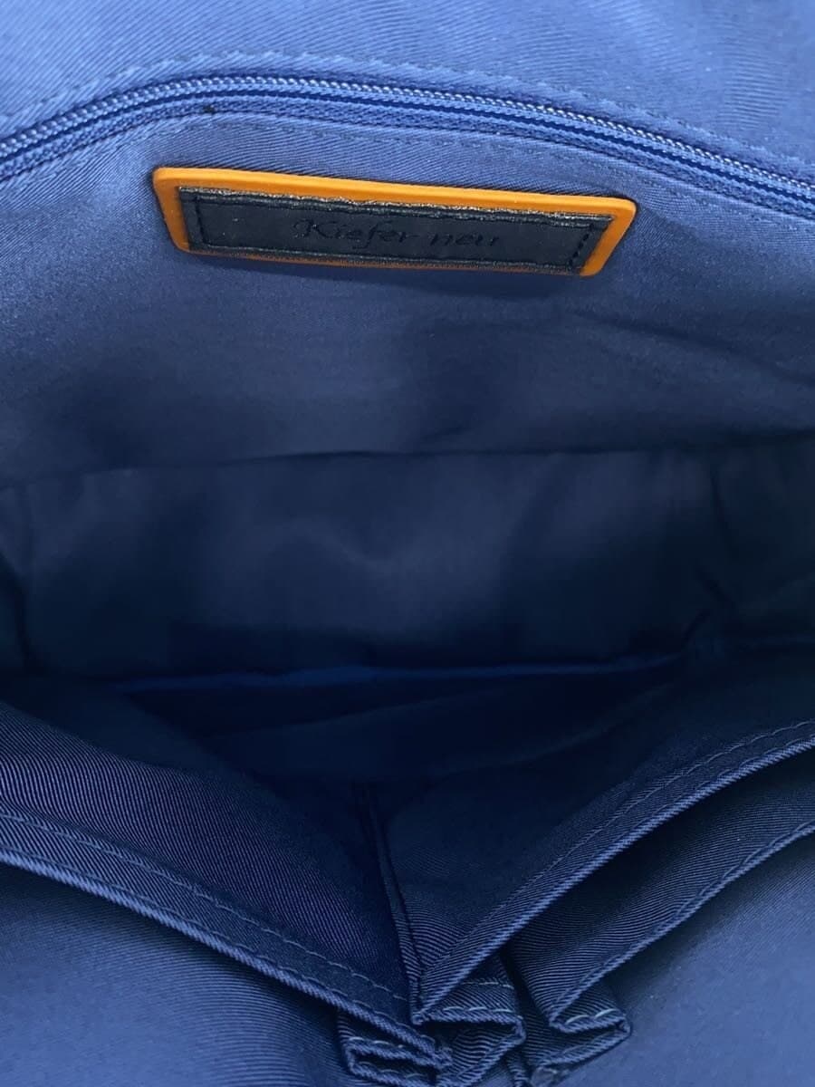 Kiefer neu CIAO Ciao 2-Way Mini Brief Shoulder Bag Leather NVY 6