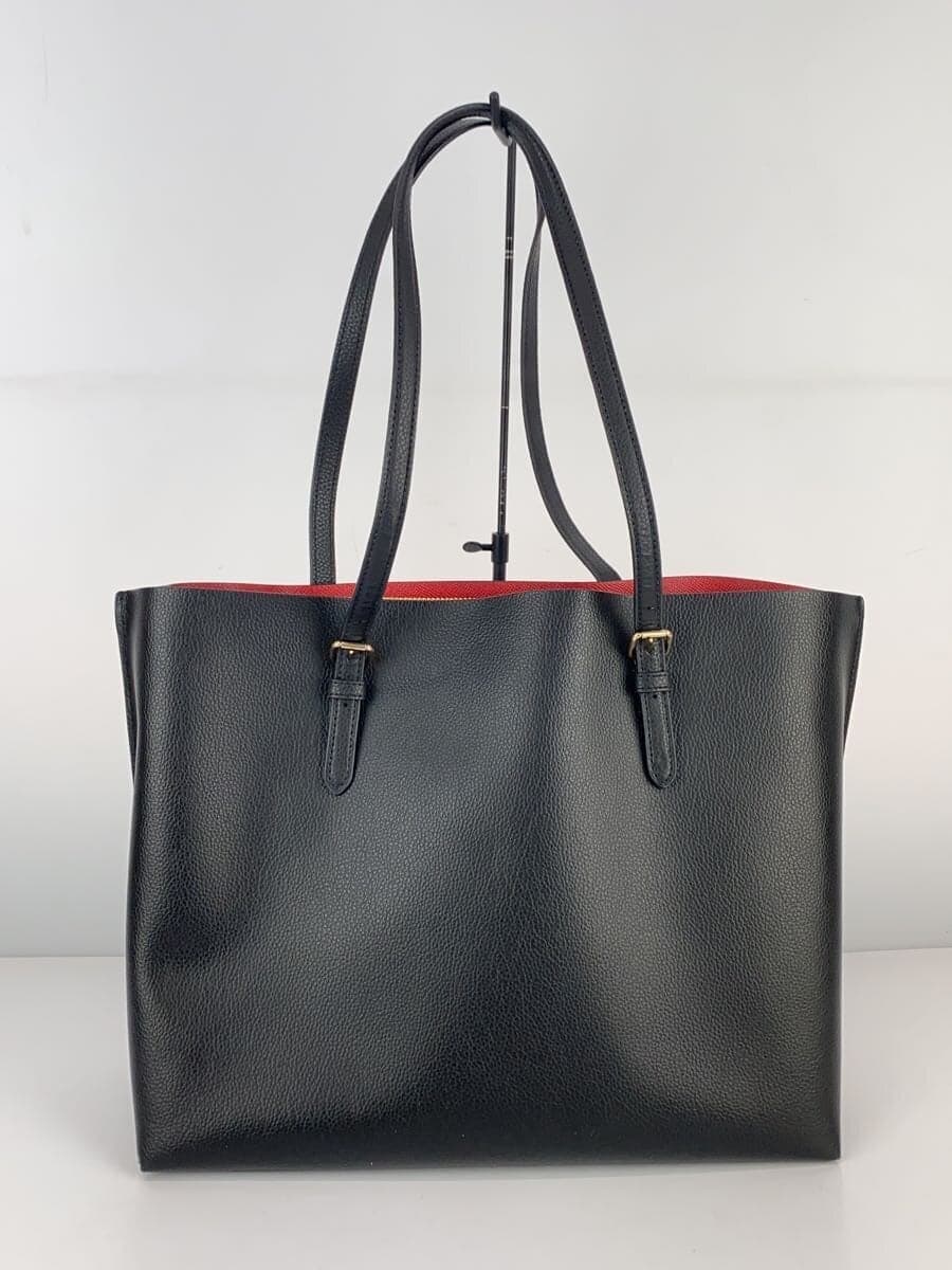COACH Tote Bag Leather BLK F2378-1671 3