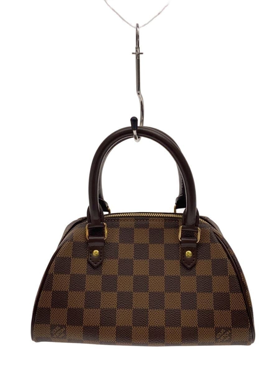LOUIS VUITTON Ribera Mini Damier Ebene PVC BRW N41436