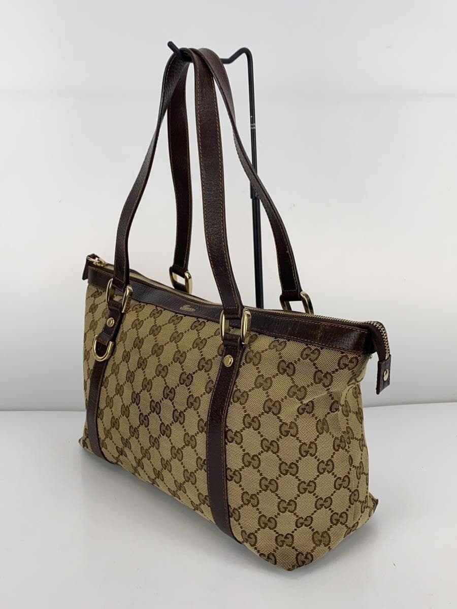GUCCI Tote Bag_GG Canvas Canvas BRW Allover Pattern 141470 F4DYG 9643 2
