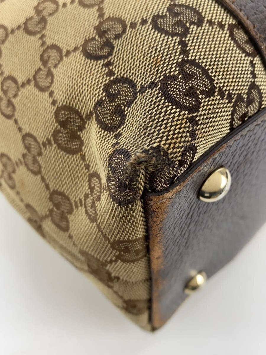 GUCCI Tote Bag_GG Canvas Canvas BRW Allover Pattern 141470 F4DYG 9643 8