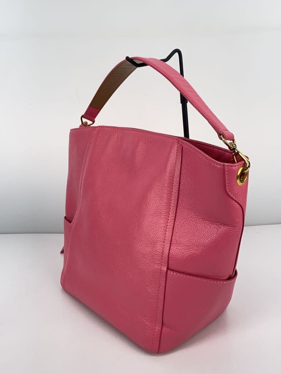 Samantha Thavasa Handbag Leather PNK Solid 2