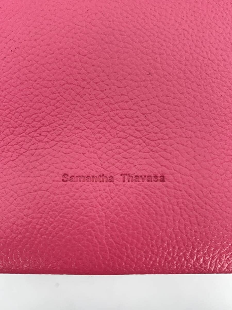 Samantha Thavasa Handbag Leather PNK Solid 5