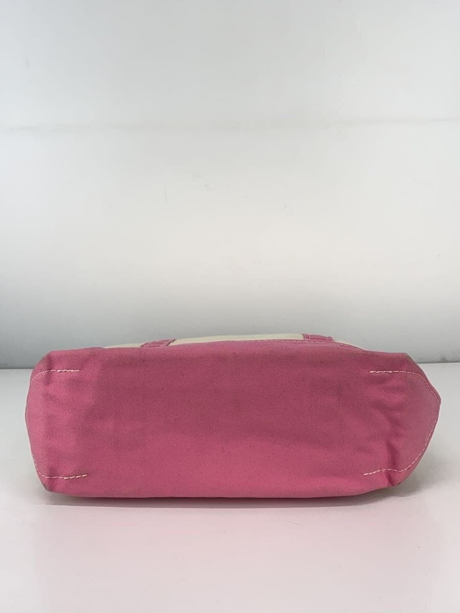 L.L.Bean BOAT AND TOTE Made in USA Large Tote Bag Canvas PNK 4