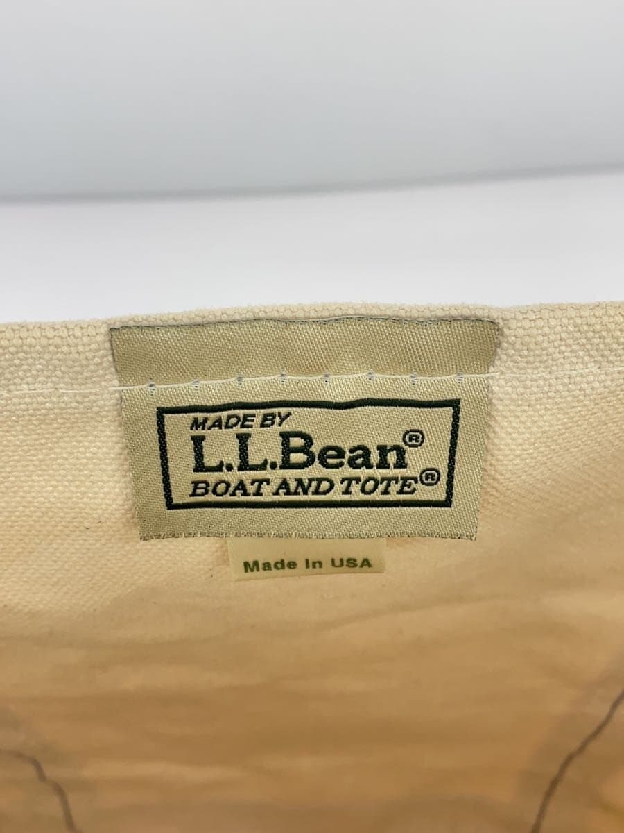 L.L.Bean BOAT AND TOTE Made in USA Large Tote Bag Canvas PNK 5
