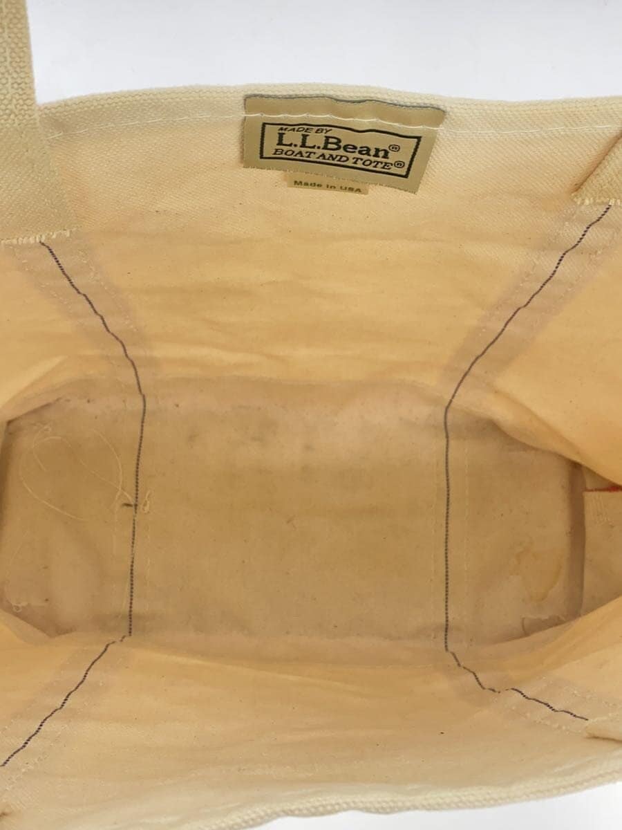 L.L.Bean BOAT AND TOTE Made in USA Large Tote Bag Canvas PNK 6