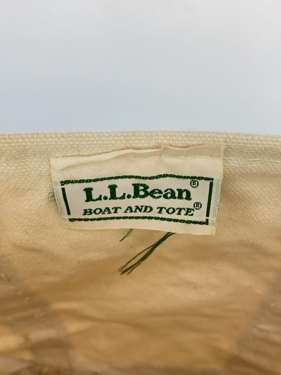 L.L.Bean 80s BOAT AND TOTE Long Handle Tote Bag Canvas BLK 5
