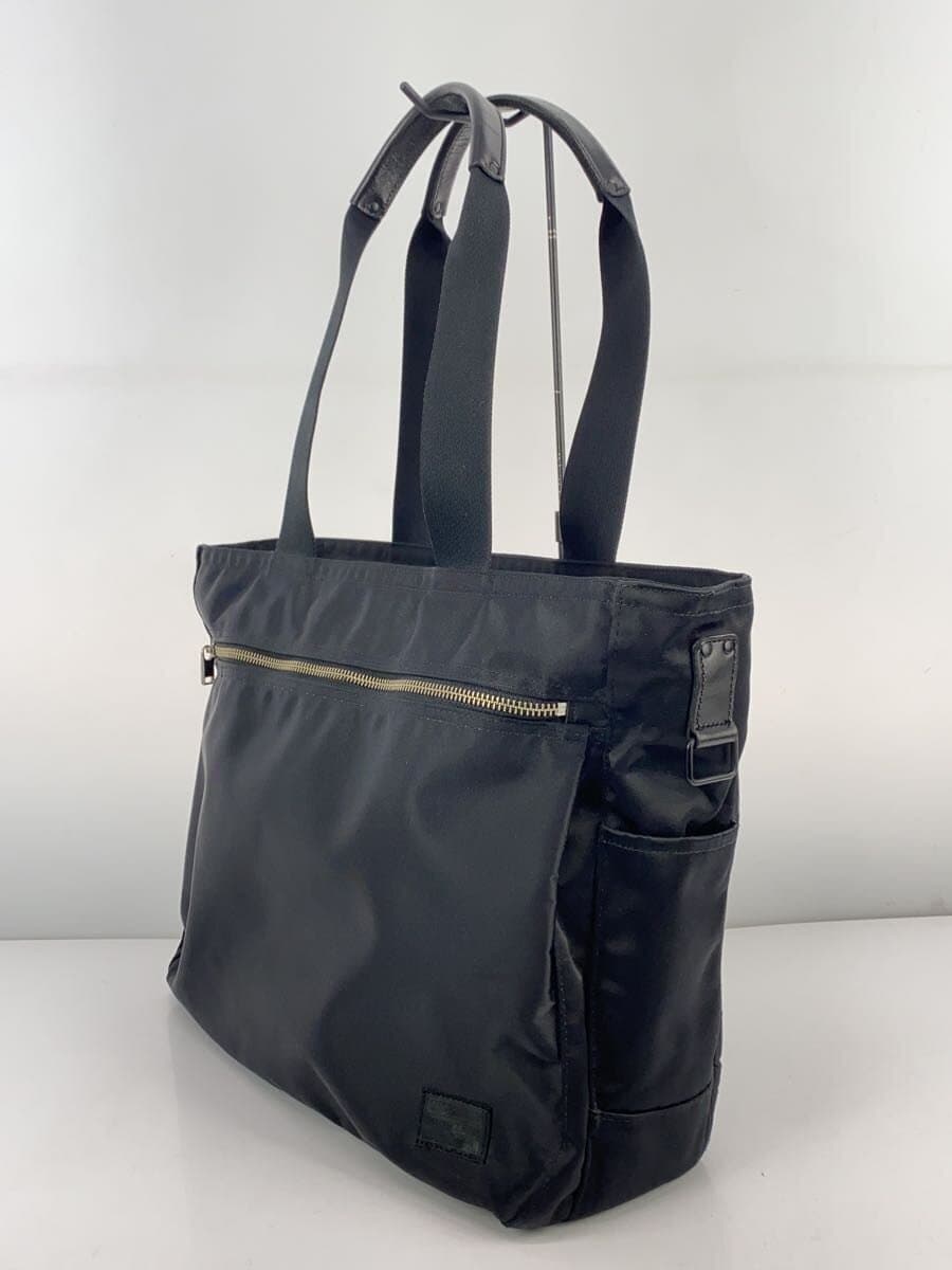 PORTER tote bag BLK plain 2
