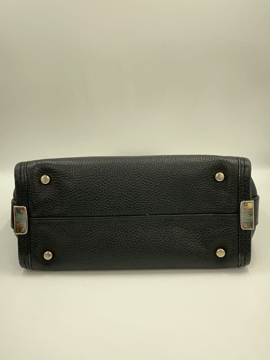 COACH shoulder bag leather BLK Swagger 27 4