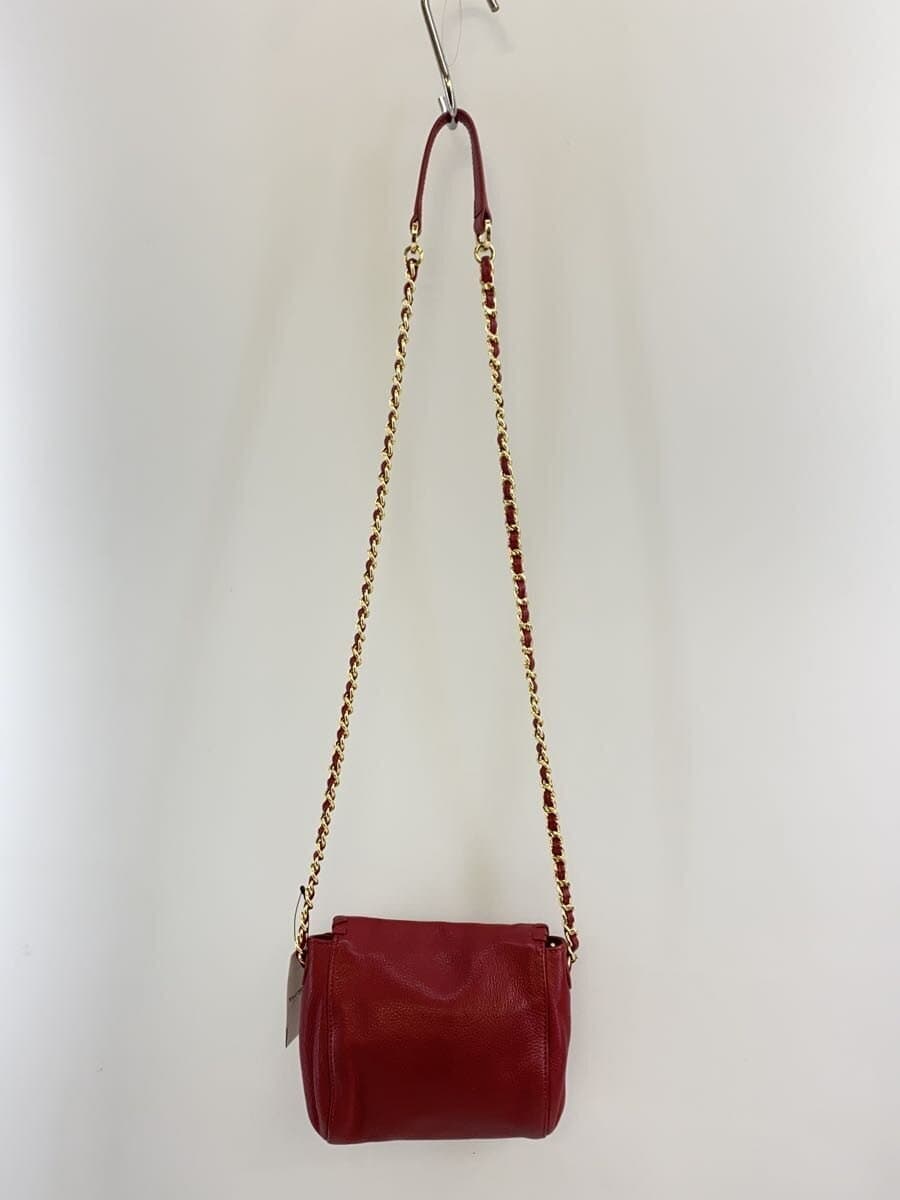 TORY BURCH Shoulder Bag Leather RED 3