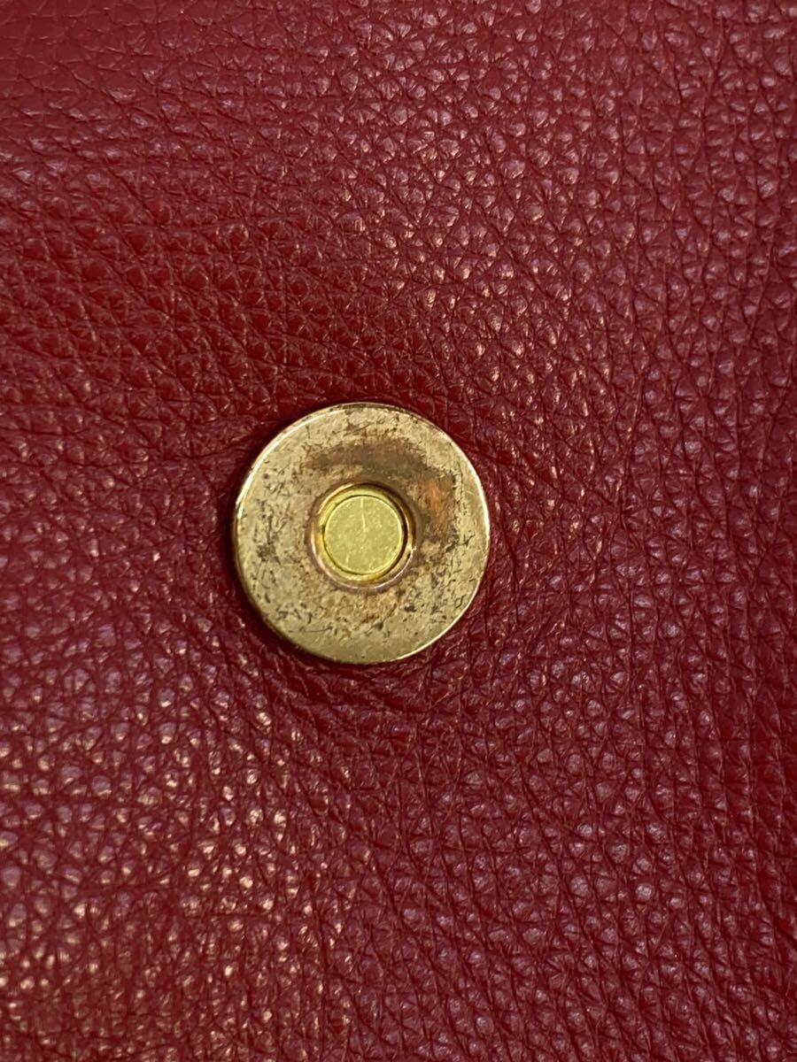 TORY BURCH Shoulder Bag Leather RED 7