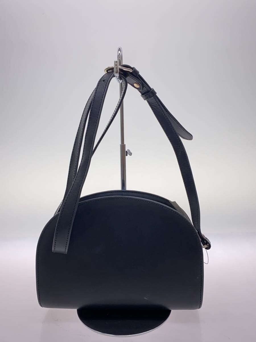 A.P.C. Shoulder Bag Leather Navy 3