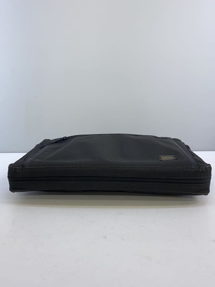 PORTER briefcase canvas BLK plain 4