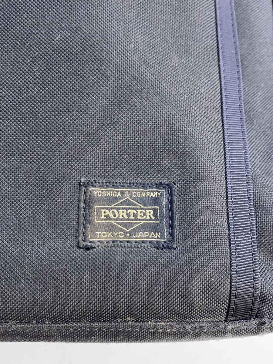 PORTER briefcase canvas BLK plain 5