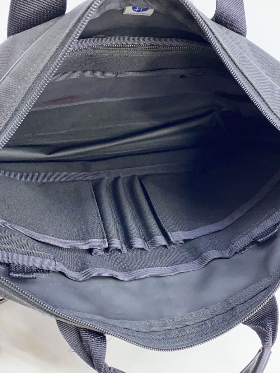 PORTER briefcase canvas BLK plain 6