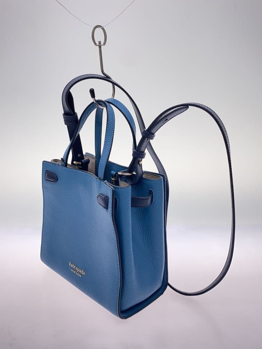 Kate Spade New York Handbag Leather Blue 2