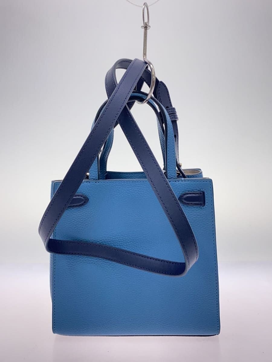 Kate Spade New York Handbag Leather Blue 3