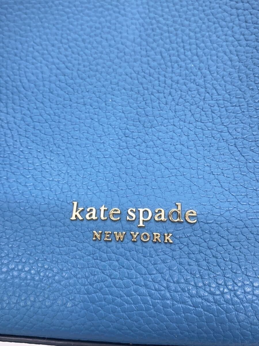 Kate Spade New York Handbag Leather Blue 5