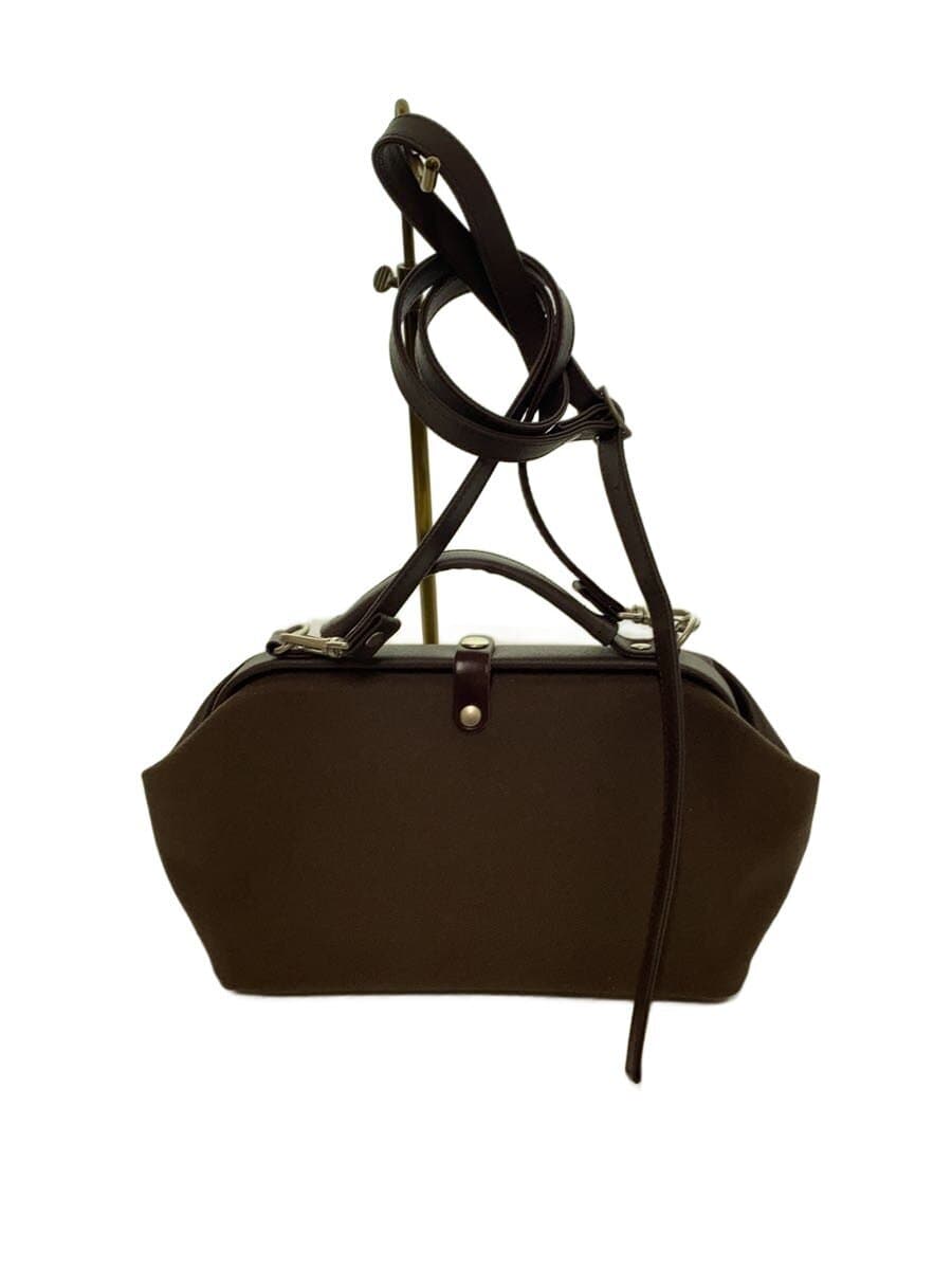 BAGWORKS Handbag Canvas BRW Solid