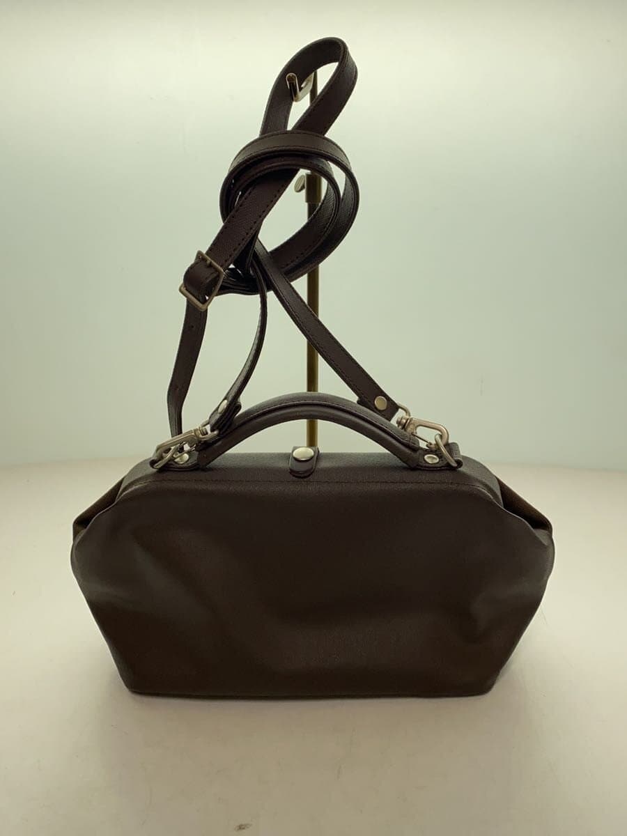 BAGWORKS Handbag Canvas BRW Solid 3