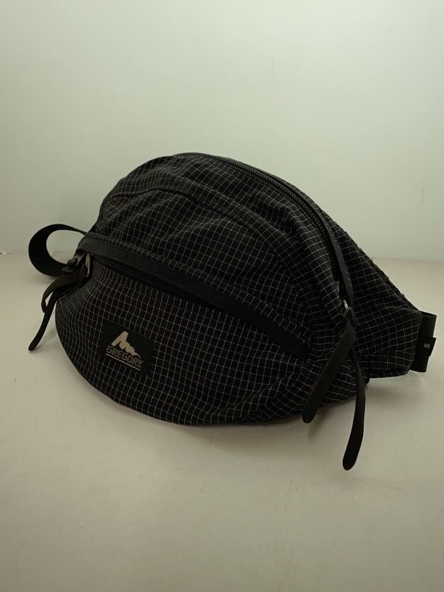 GREGORY Tailmate S Old Logo USA Made Waist Bag Nylon BLK All Over Pattern 2