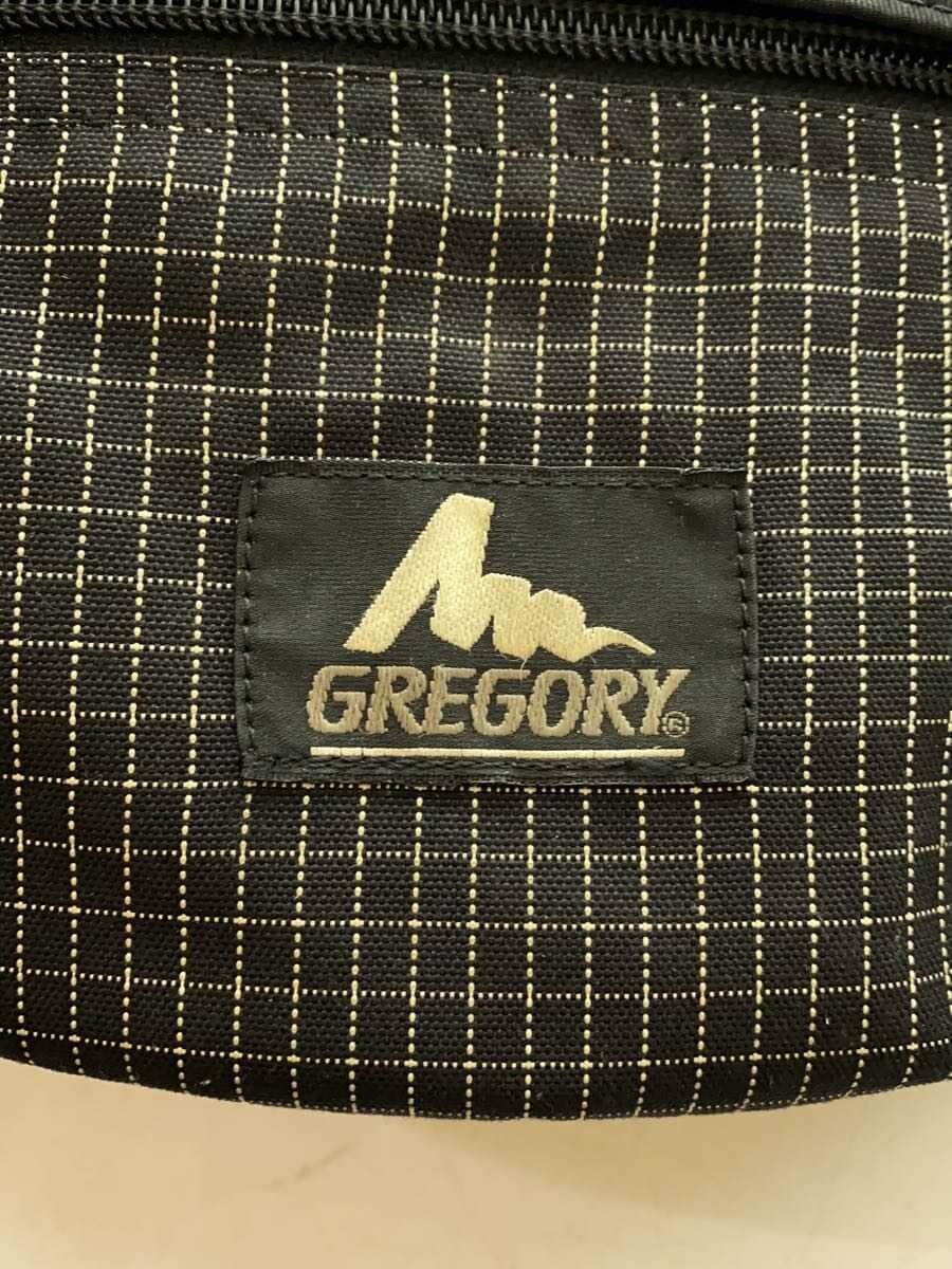 GREGORY Tailmate S Old Logo USA Made Waist Bag Nylon BLK All Over Pattern 5