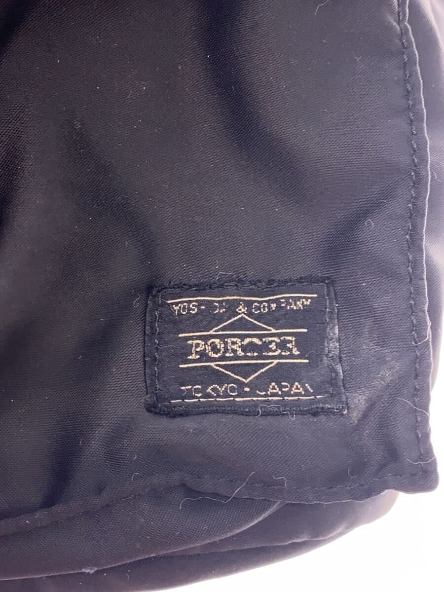 PORTER Backpack Tanker BLK Inside With Stain 5