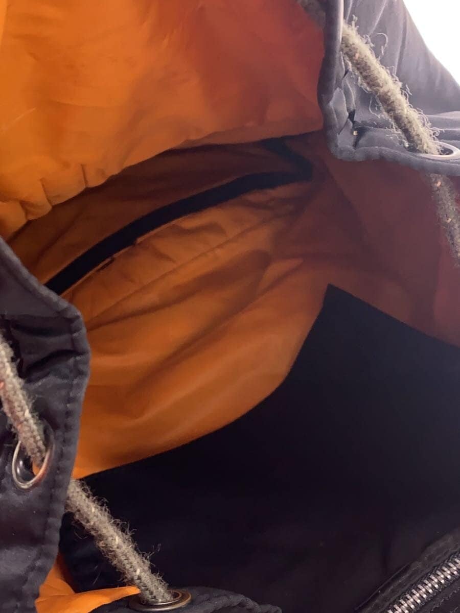 PORTER Backpack Tanker BLK Inside With Stain 6