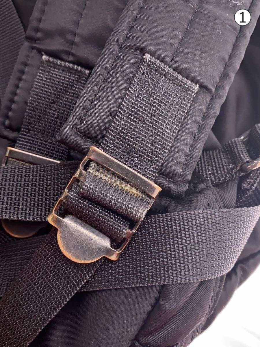 PORTER Backpack Tanker BLK Inside With Stain 7