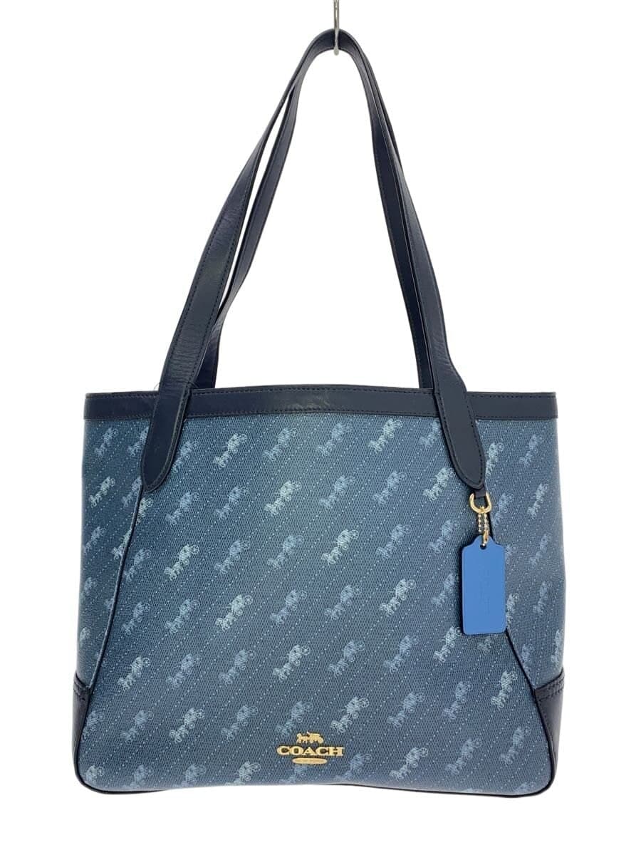 COACH Tote Bag BLU C4061