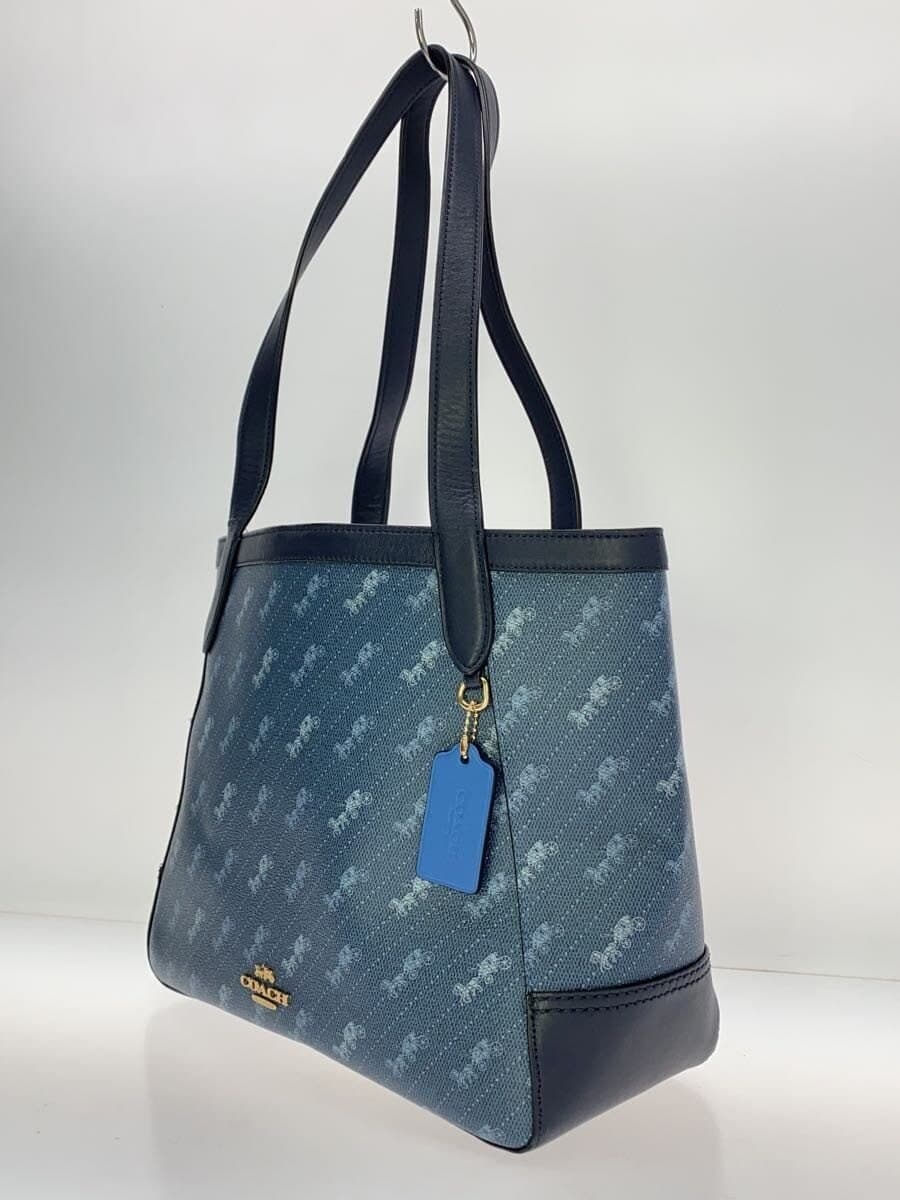 COACH Tote Bag BLU C4061 2