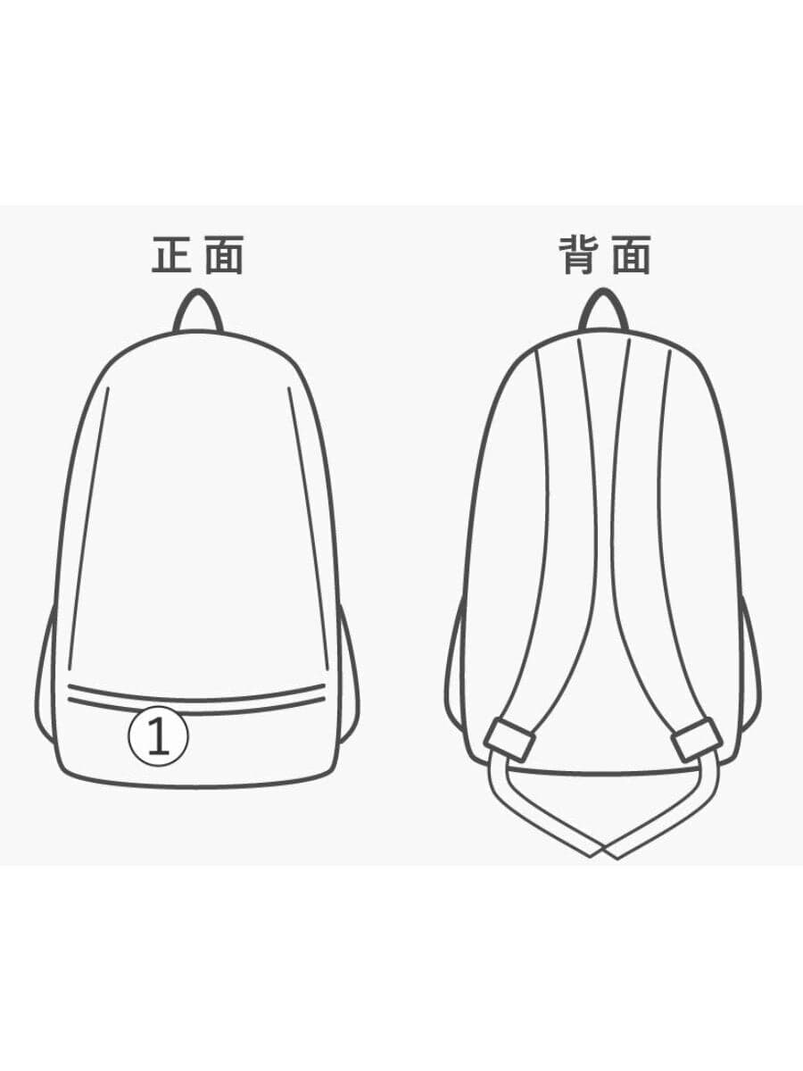 PORTER Backpack clerk daypack Leather NVY Solid With Wear 8