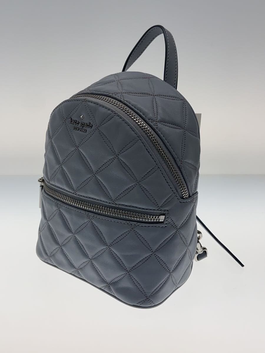 Kate Spade New York Quilted Backpack -- BLU 12T-01044112 2