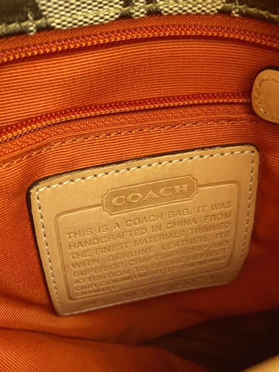 COACH shoulder bag -- CML all-over pattern M2J-6079 condition considered 5