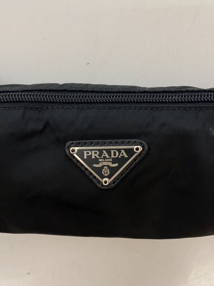 PRADA Pouch Nylon BLK Solid 5