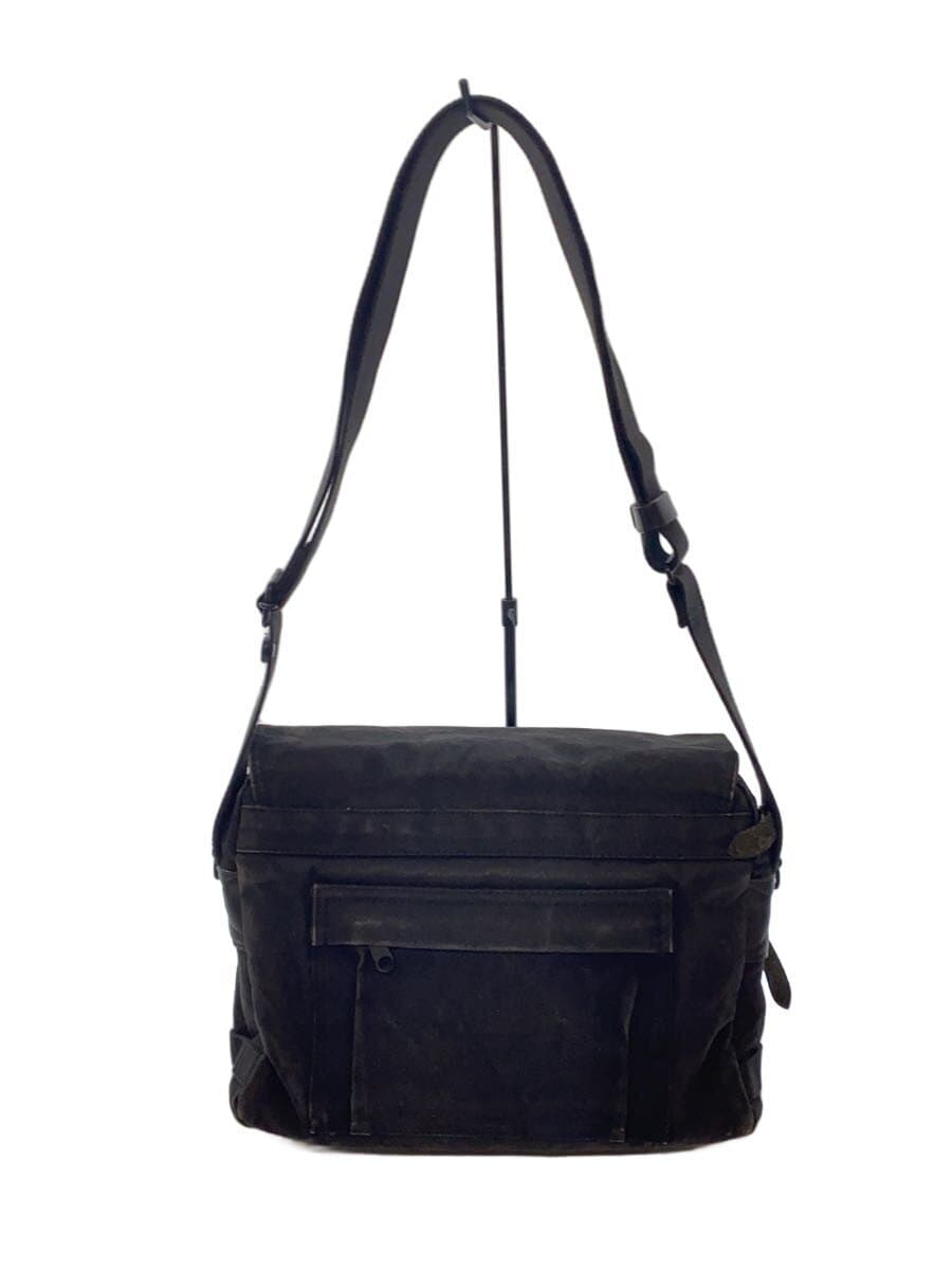 SILVER LAKE CLUB Shoulder Bag Canvas BLK Solid 234103 3