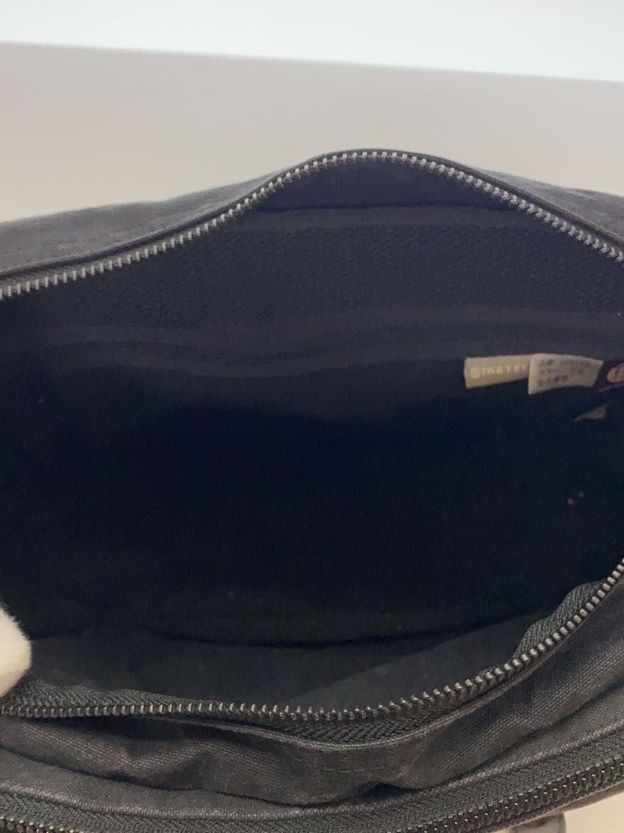 SILVER LAKE CLUB Shoulder Bag Canvas BLK Solid 234103 5