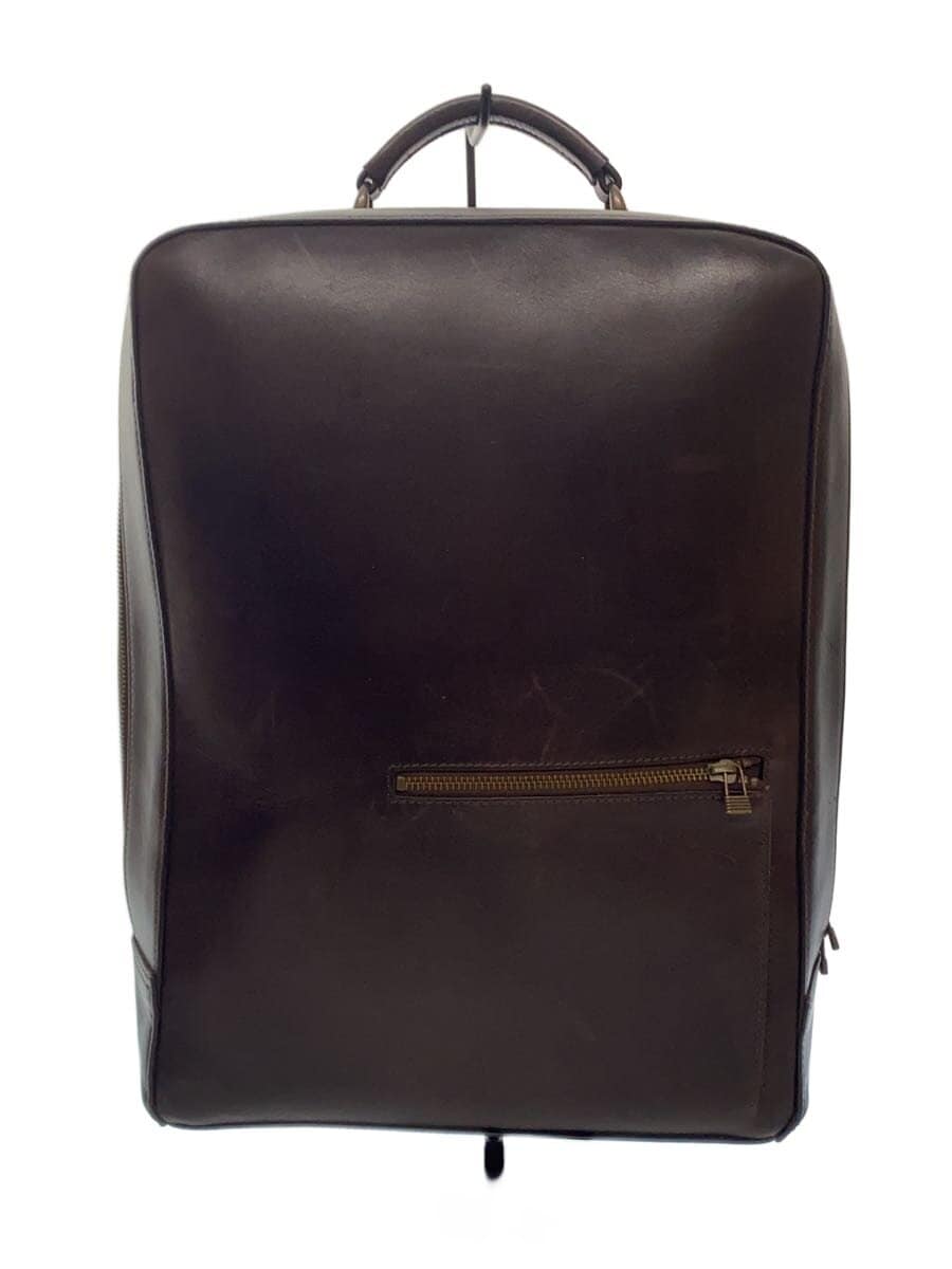 MOTHERHOUSE Backpack Leather BRW Solid