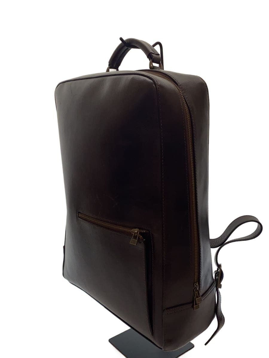 MOTHERHOUSE Backpack Leather BRW Solid 2