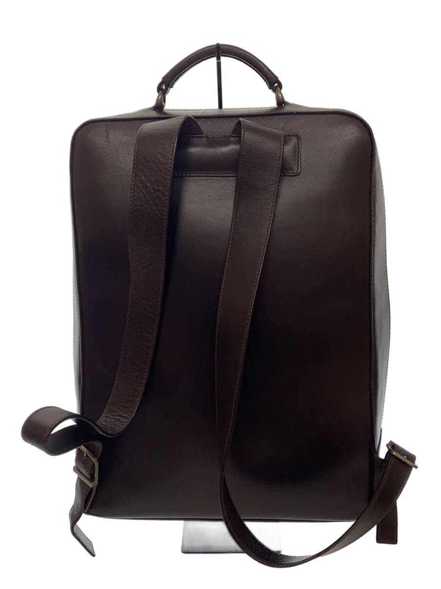 MOTHERHOUSE Backpack Leather BRW Solid 3