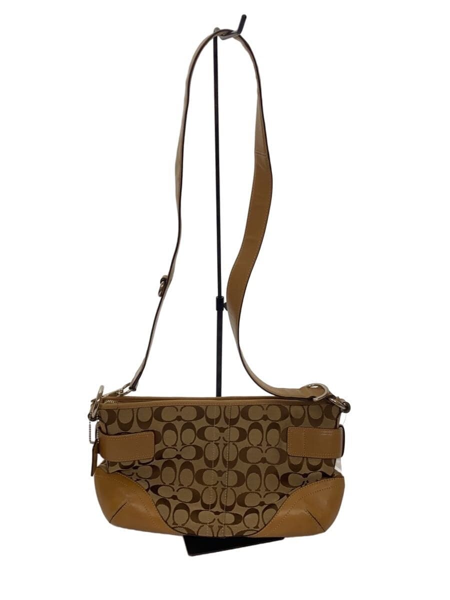 COACH Soft Duffle Bag - Hamptons - Signature - Beige Canvas CML F07077