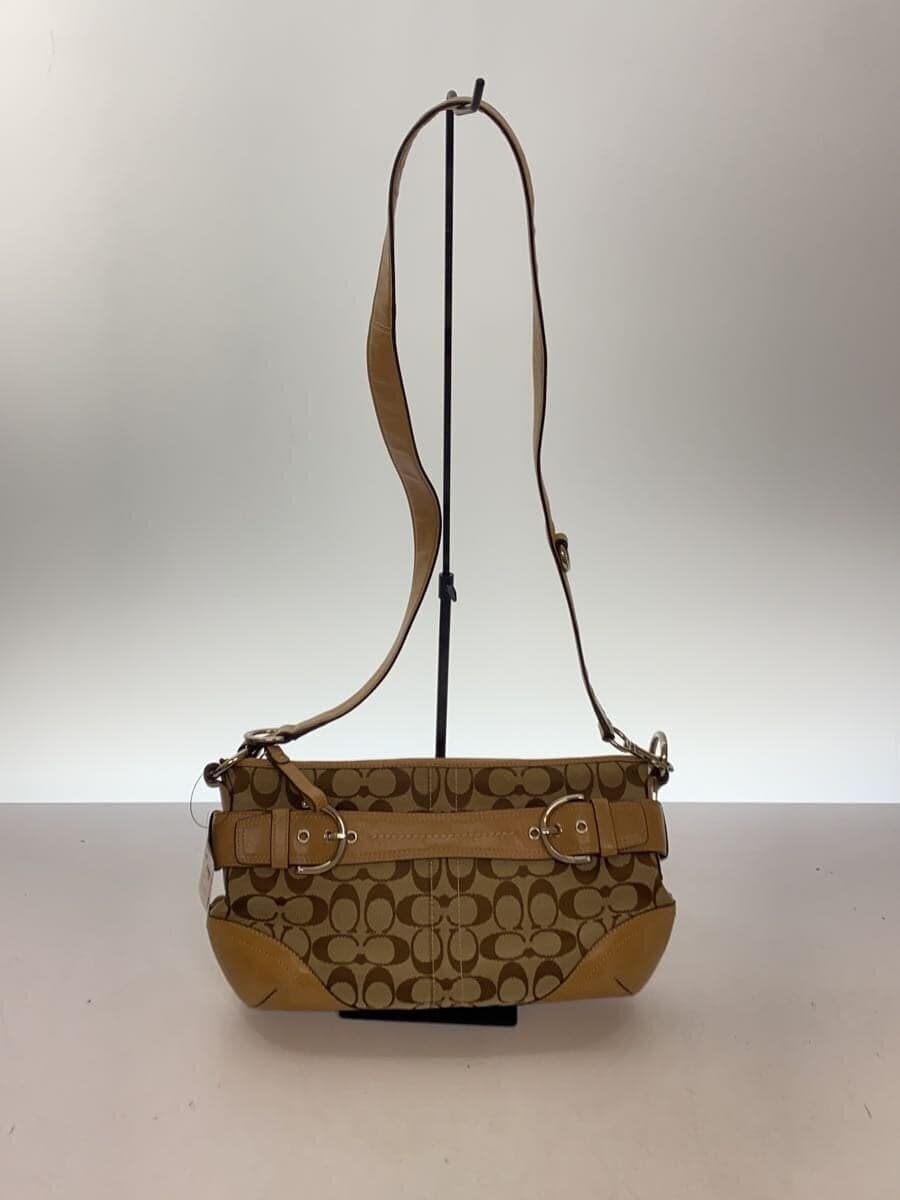 COACH Soft Duffle Bag - Hamptons - Signature - Beige Canvas CML F07077 3