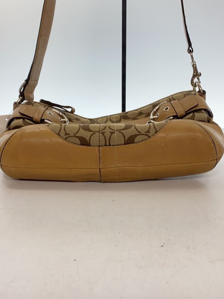 COACH Soft Duffle Bag - Hamptons - Signature - Beige Canvas CML F07077 4