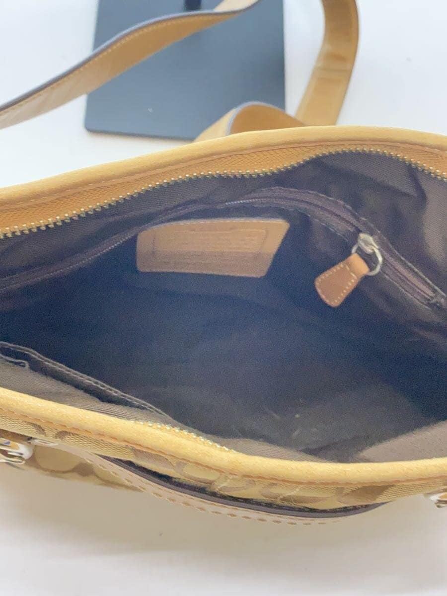 COACH Soft Duffle Bag - Hamptons - Signature - Beige Canvas CML F07077 6