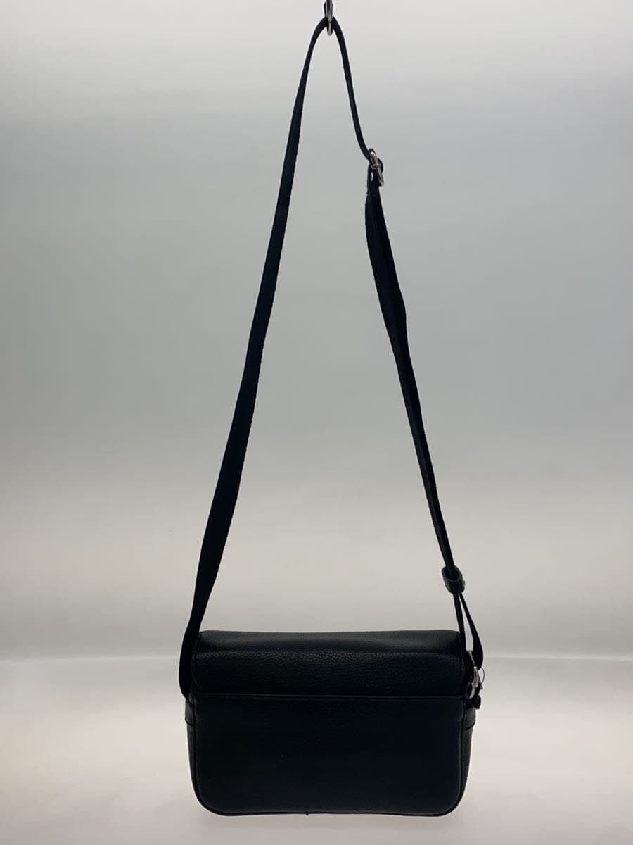 Calvin Klein Shoulder Bag Leather BLK Solid 3