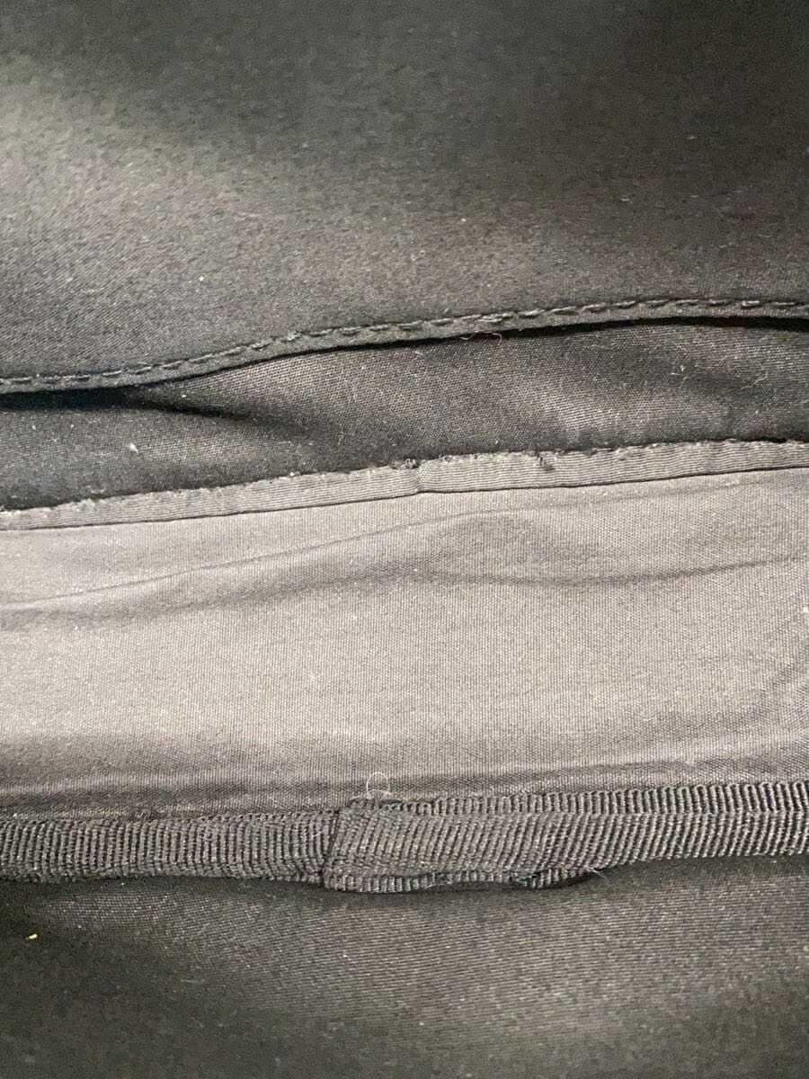 Calvin Klein Shoulder Bag Leather BLK Solid 6