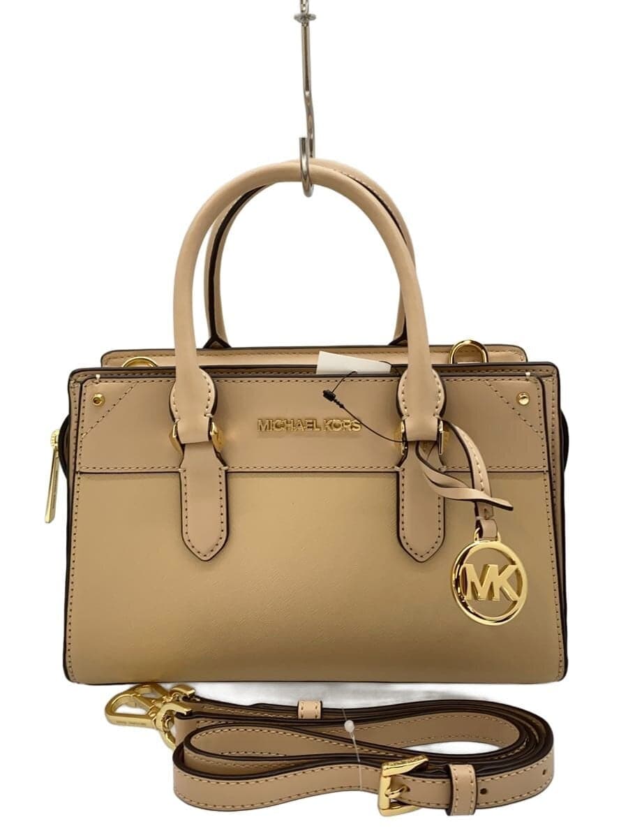 MICHAEL KORS Handbag PVC BEG Solid Color 35H1G9MS2L