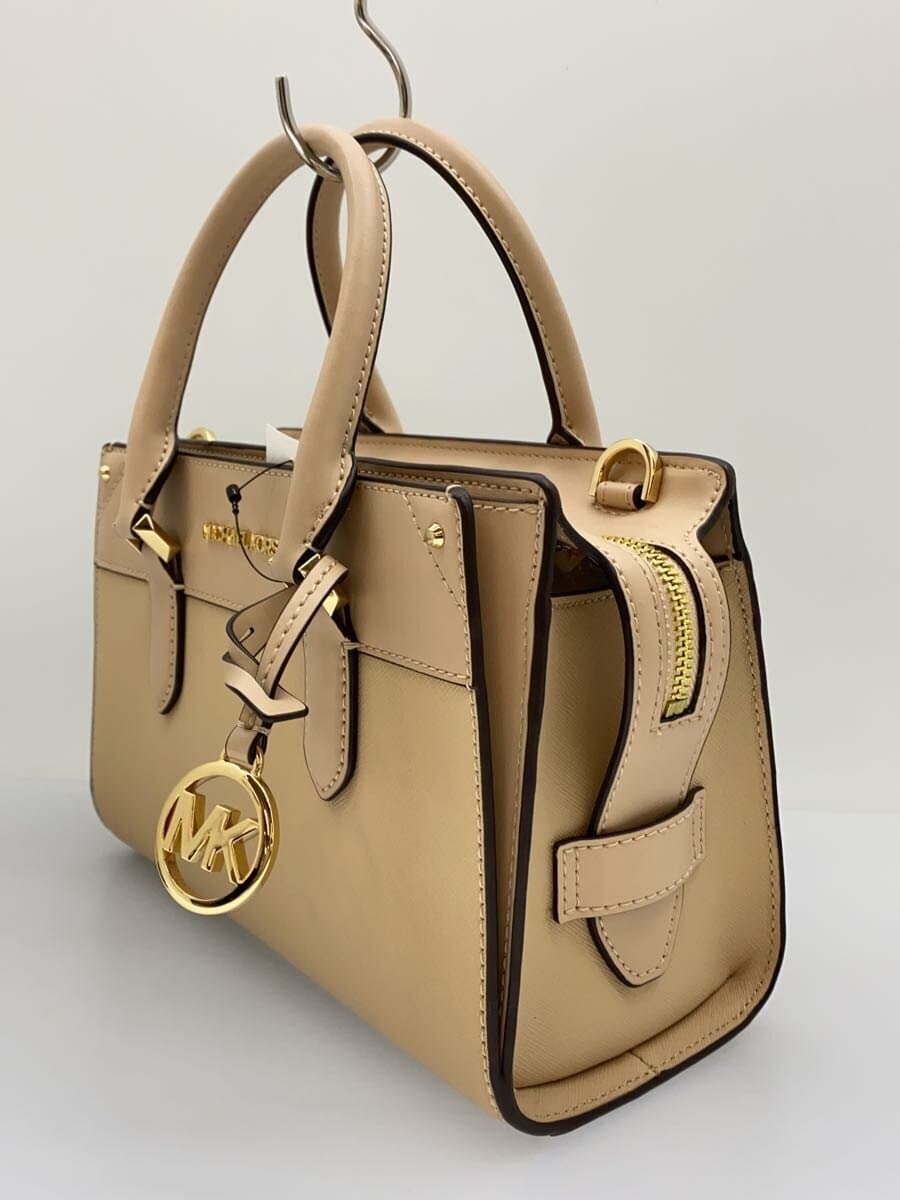 MICHAEL KORS Handbag PVC BEG Solid Color 35H1G9MS2L 2