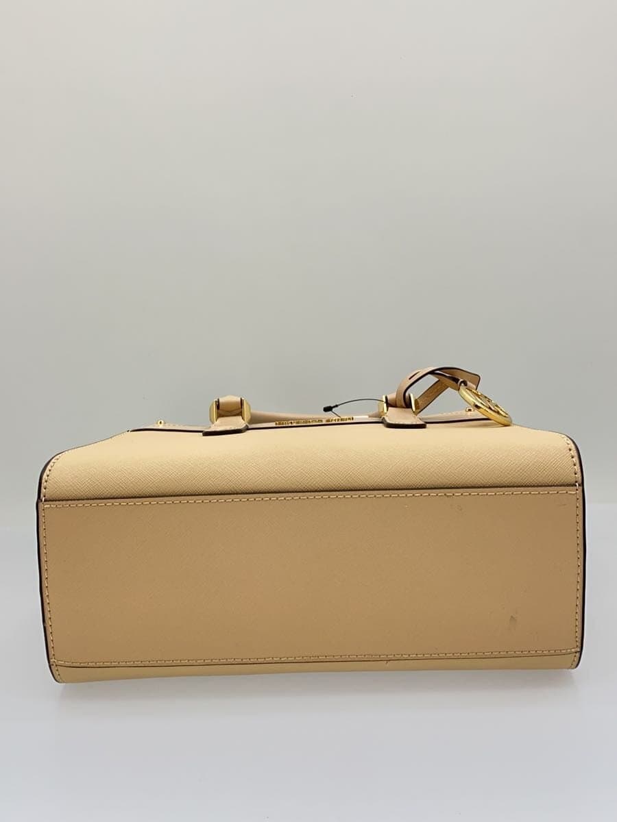 MICHAEL KORS Handbag PVC BEG Solid Color 35H1G9MS2L 4